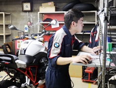 新しい設備で安心整備